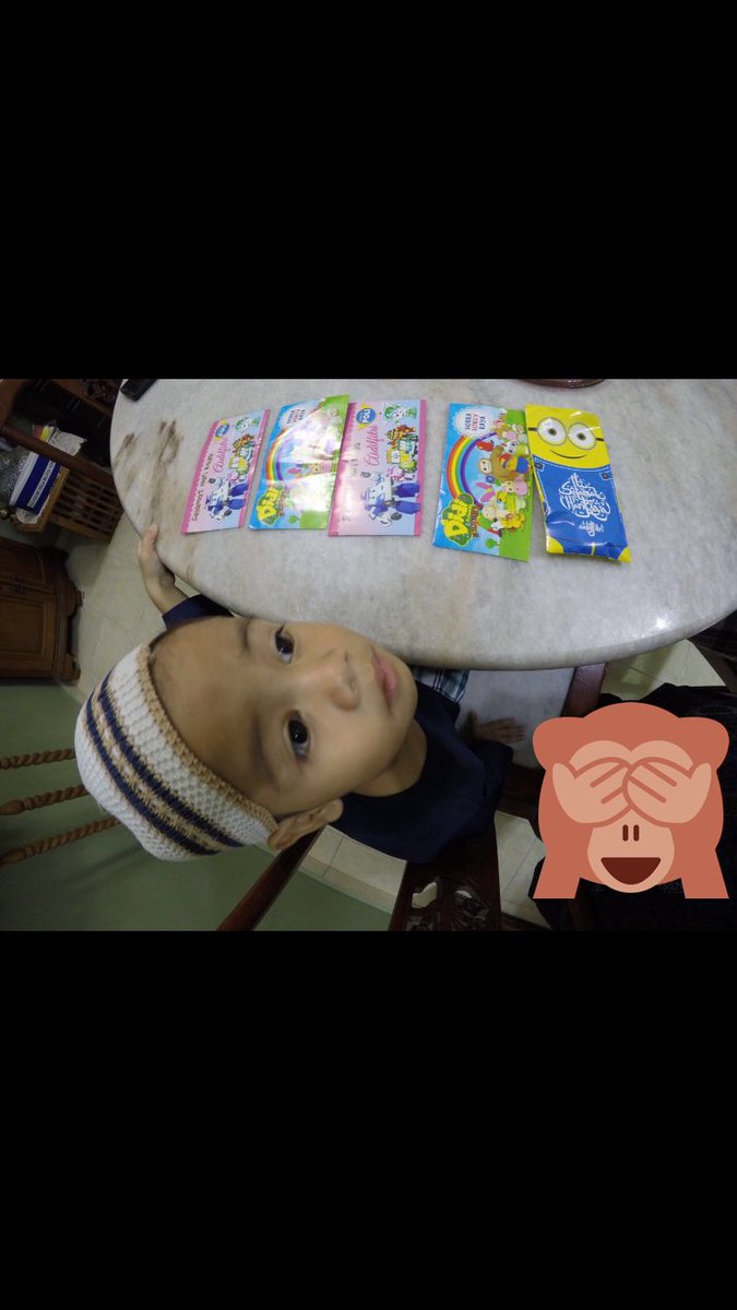 crystalqyra's tweet photo. Eiman first eid mubarak..... Showing all his "duet raya"... Enjoy ur day my boy https://t.co/retDH0sYBd