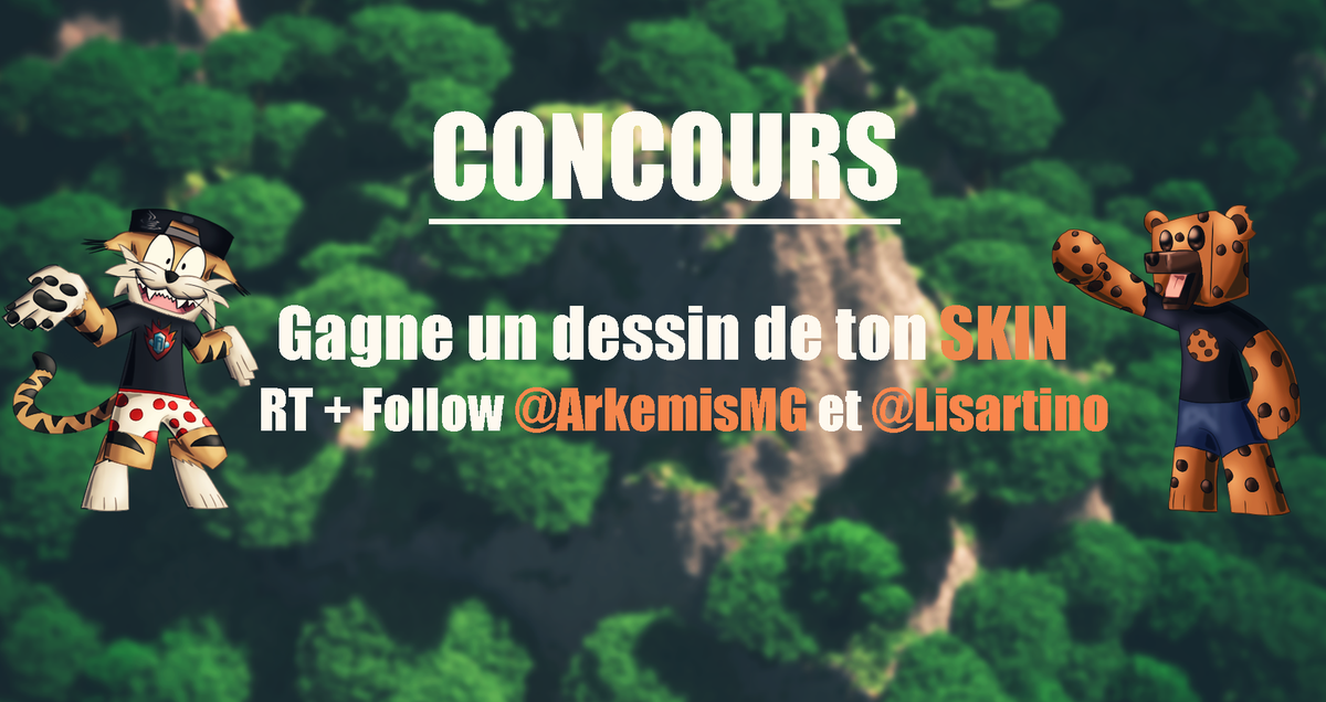 ArkemisMG's tweet image. Remporte un dessin de ton skin Minecraft 🔥😱
#RT + #FOLLOW @Lisartino et @ArkemisMG 
Fin du concours à 60 #RT