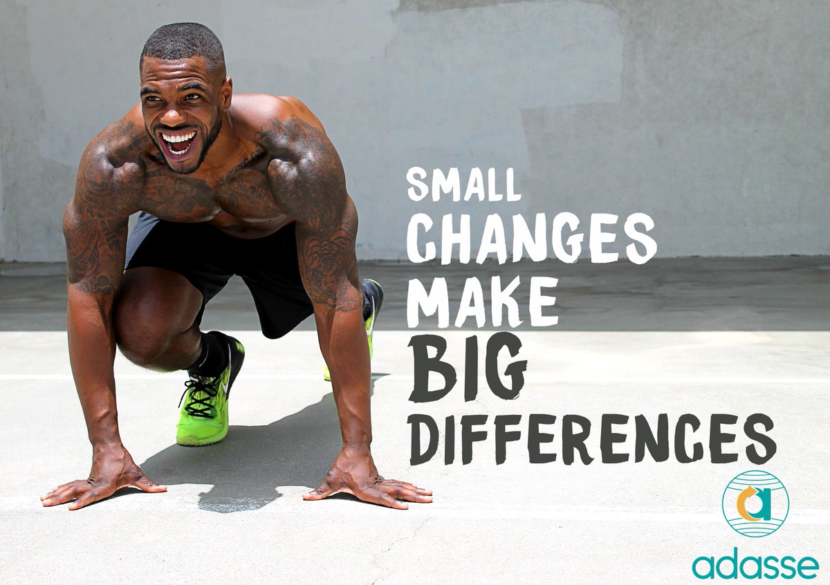 adassefitness's tweet image. #smallchanges #bigdifferences