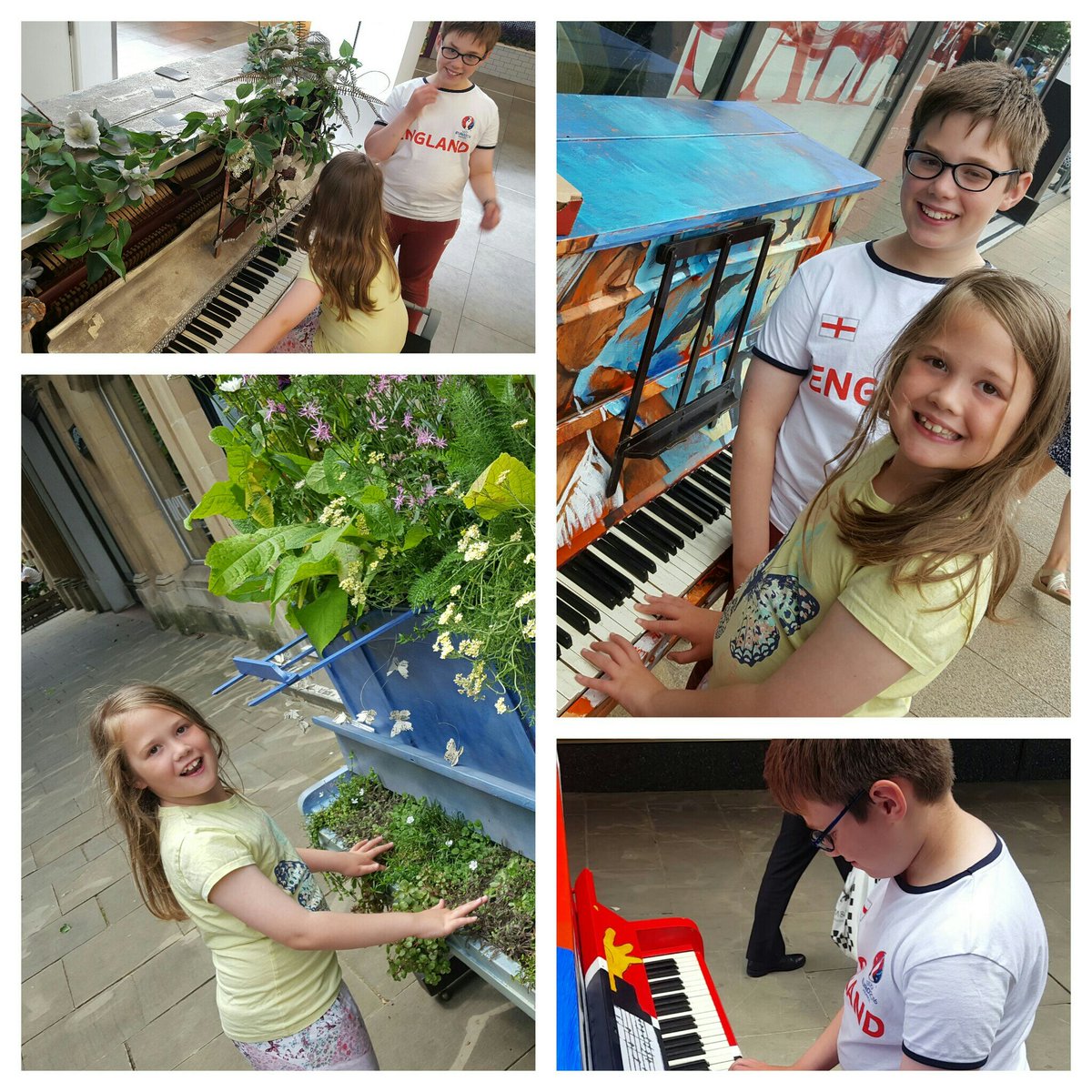 tjmcvittie's tweet photo. Lots of fun finding some of @MeurigB 's pianos @cheltfestivals #cheltmusicfest #pianotrail #moretofind https://t.co/CL8RVMjO6M