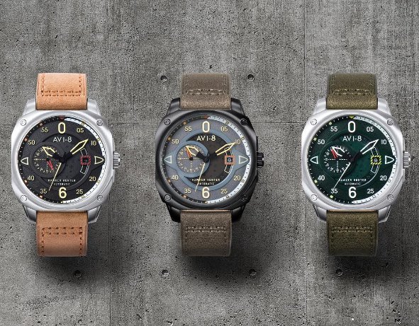 avi__8's tweet photo. The Hawker Hunter #Automatic AV4043 collection is still a firm favourite #avi8 #watchnerd #wristwatch #pilotwatch https://t.co/dYRD6RH0ph