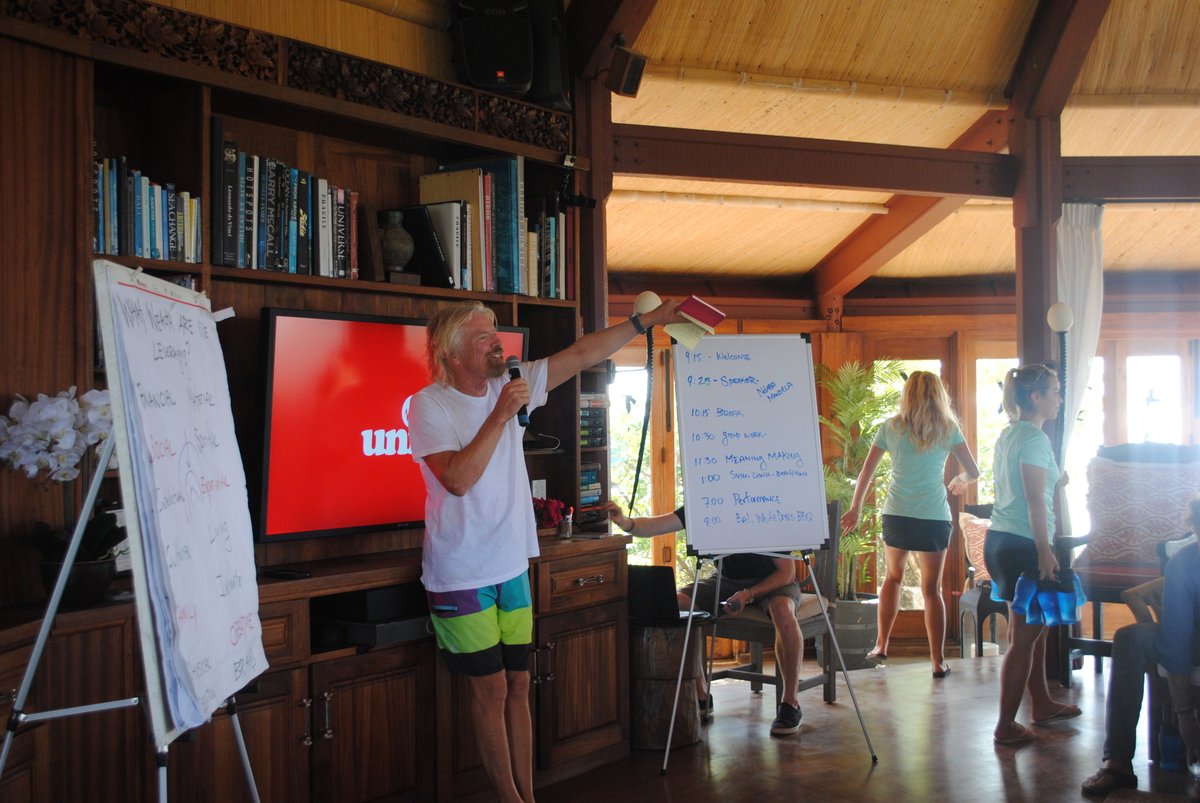 Create businesses that strive to make the world a better place, not just make money: virg.in/KFxLM