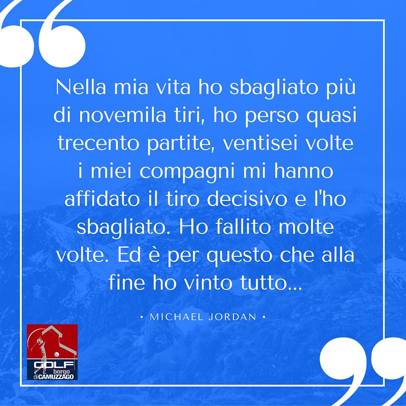 CamuzzagoGolf's tweet photo. Per imparare e migliorarsi ci vuole tenacia… #quotes #golf https://t.co/pJ9oY0Rxpg