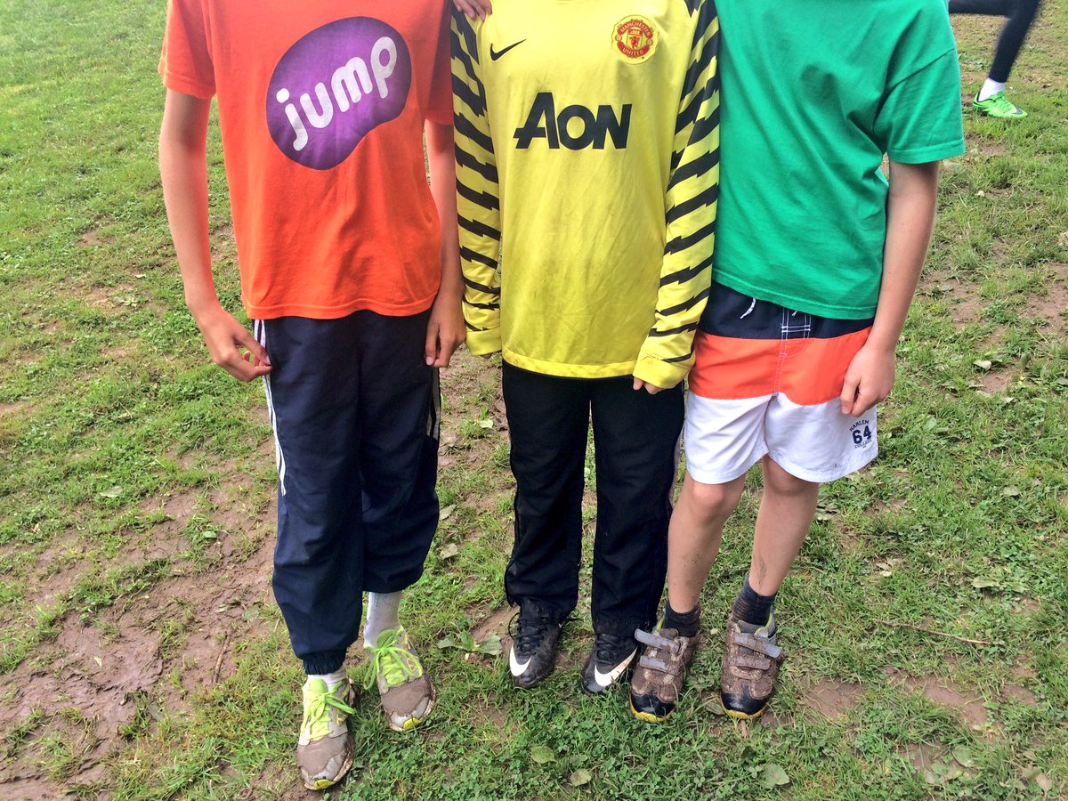 HighDownSchools's tweet photo. The 'Before' and the 'After.' Today's course had the squelch factor! #HDJ6 https://t.co/BJQ5VX5stY