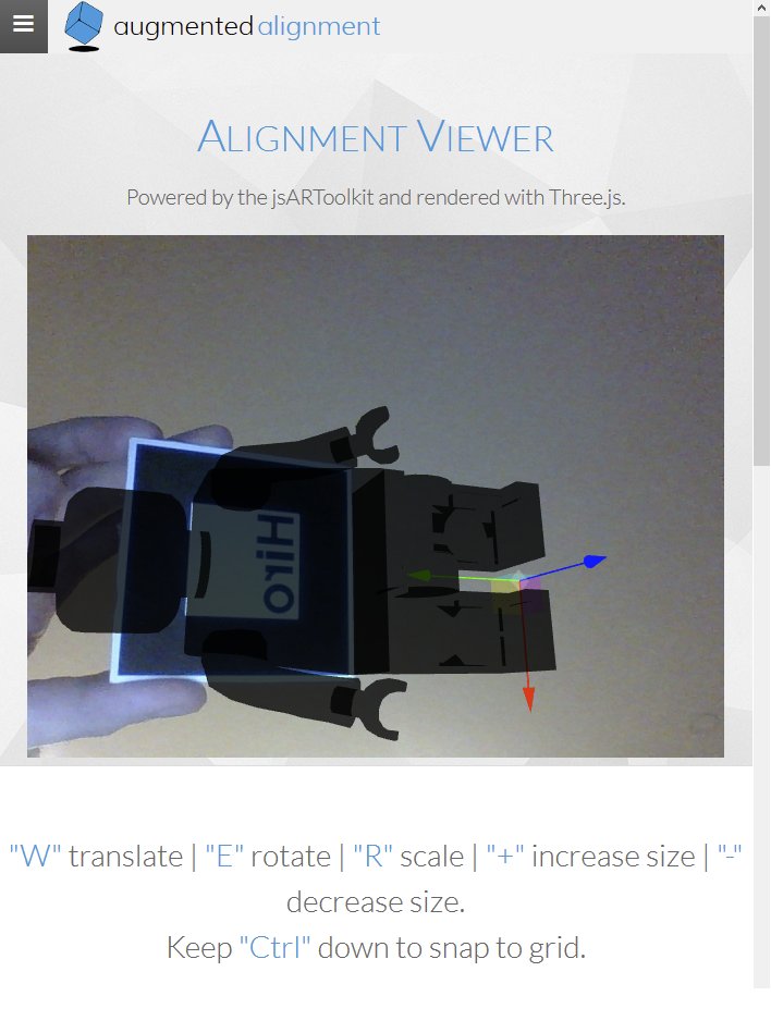 artoolkit_'s tweet image. New blogpost &quot;Augmented Alignment&quot; by Dan Bell using #JSARToolKit &amp;amp; #Threejs buff.ly/29tZZBn #AR #JavaScript