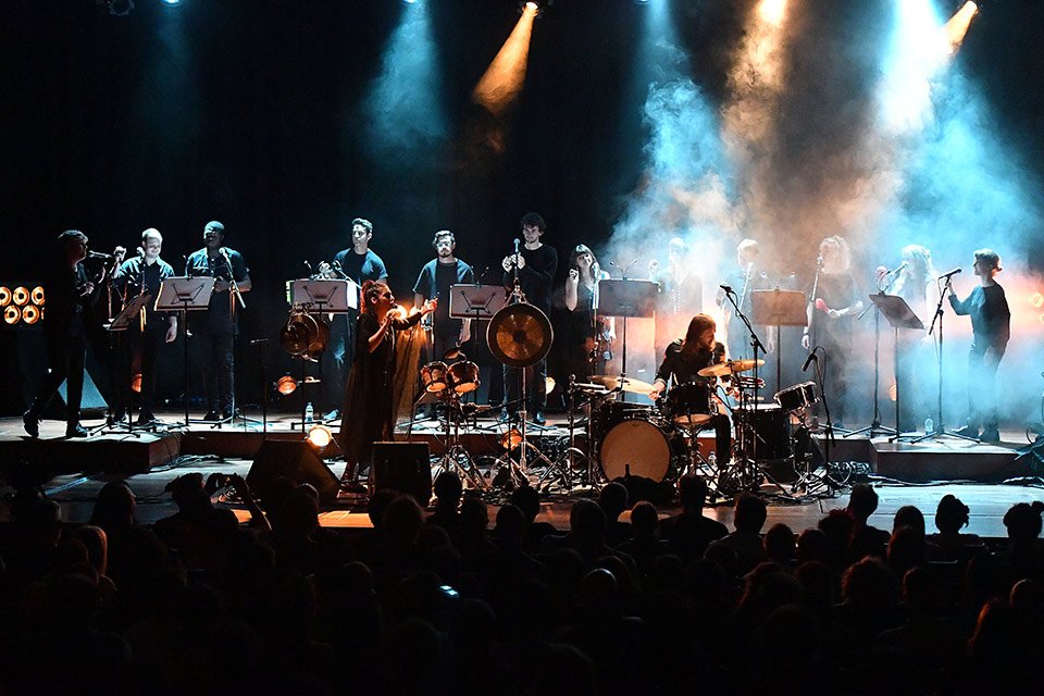 BarbicanCentre's tweet photo. Still in a biz of a daze from #PossiblyColliding? Take a look back at the weekend... https://t.co/tHGo3WRnDp https://t.co/qgW05V5Tk6