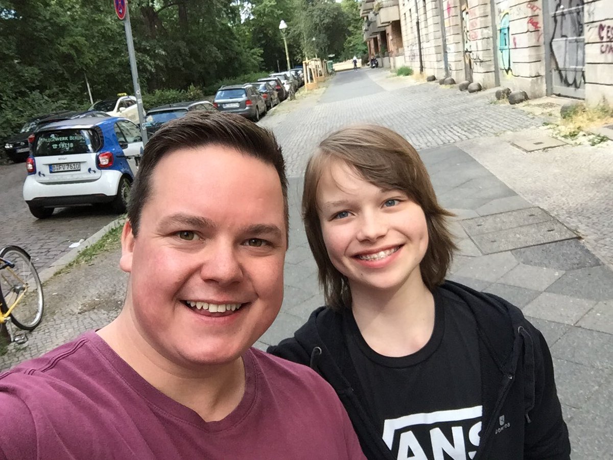 LloydTBarnes's tweet photo. Everyone else is in Berlin for Cardistry Con, so I met up with this kid instead. #MoritzMueller https://t.co/Q616P5AYuw