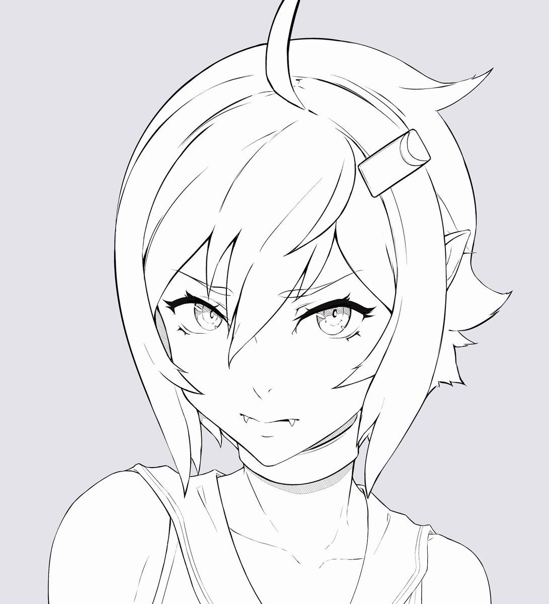 Close-up on some lines. 