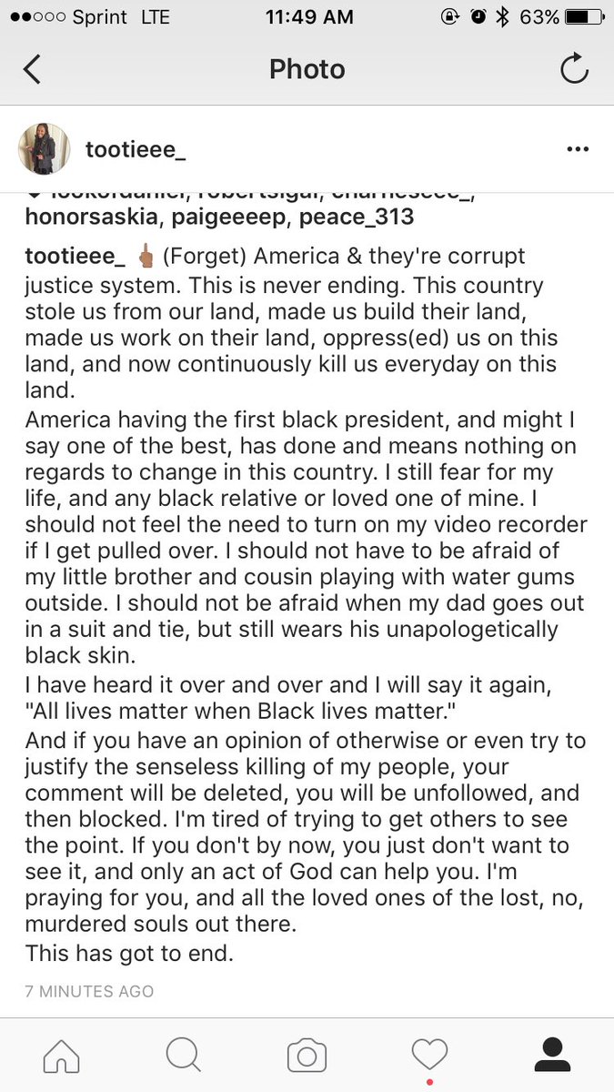 bryyyannaaaa's tweet image. Since this is too long for Twitter. #BlackLivesMatter #PhilandoCastile #BeOutraged #UnapollageticallyBlack