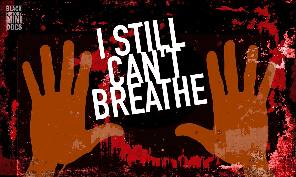 BlackHistoryMD's tweet image. WE STILL CANT BREATHE #WeStillCantBreathe #aintnothingchanged