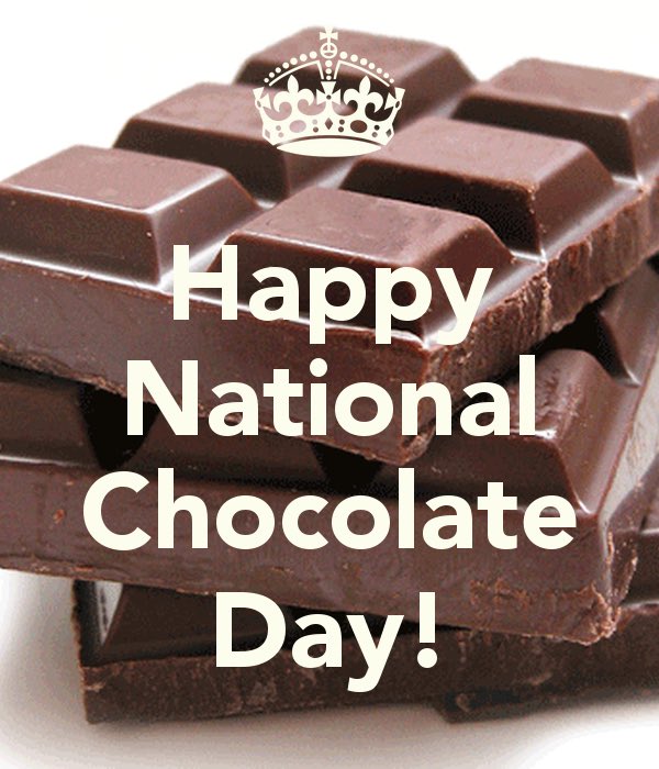 Kickit1074's tweet photo. #DidYouKnow it's #NationalChocolateDay today #Staines #Feltham #Ashfit'd #Surrey 😀 hmmm! making us hungry https://t.co/OkGBHJjDpQ