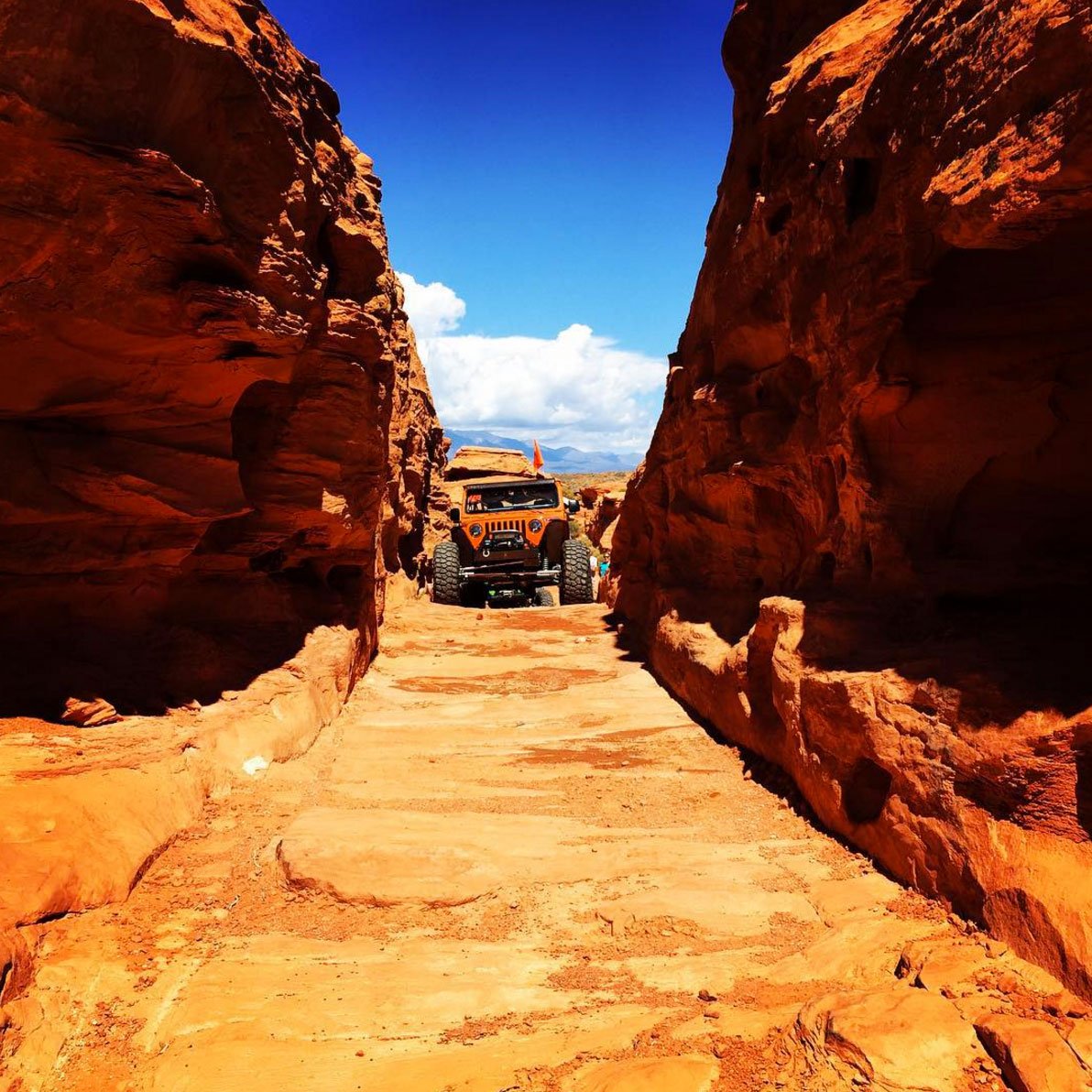 Narrow path? No problem. #BFGoodrichTires (📷: <a href="/spydercompound/">Poison Spyder</a>)