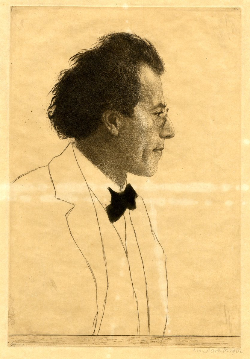 Born #onthisday in 1860: Austrian composer &amp; conductor Gustav Mahler. Here's a 1902 portrait ow.ly/jVfx301TFV2