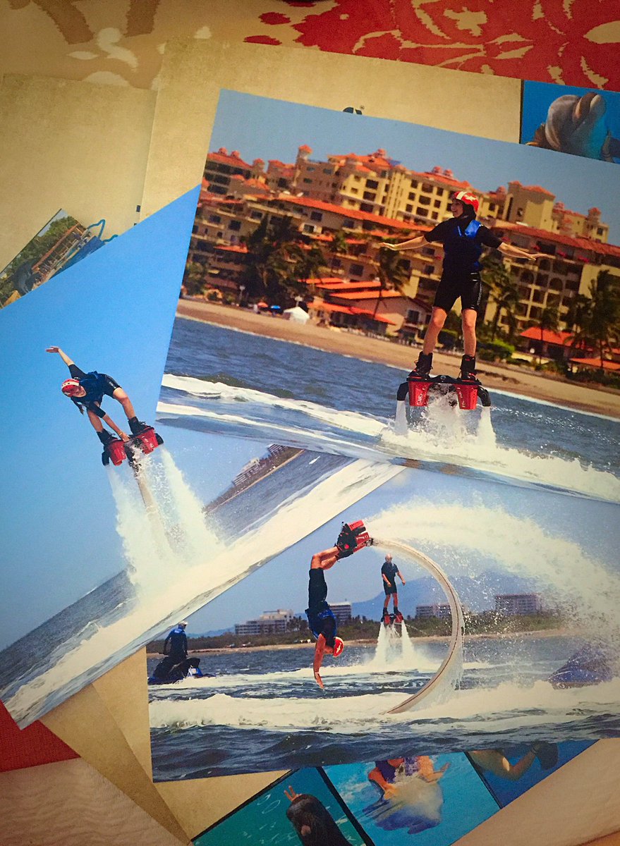 chlojholland's tweet photo. Flyboarding was insane🙌🏼😎 Rob had to take it a step further and show off with his backflips though🙄 https://t.co/P4lnmCHGjz
