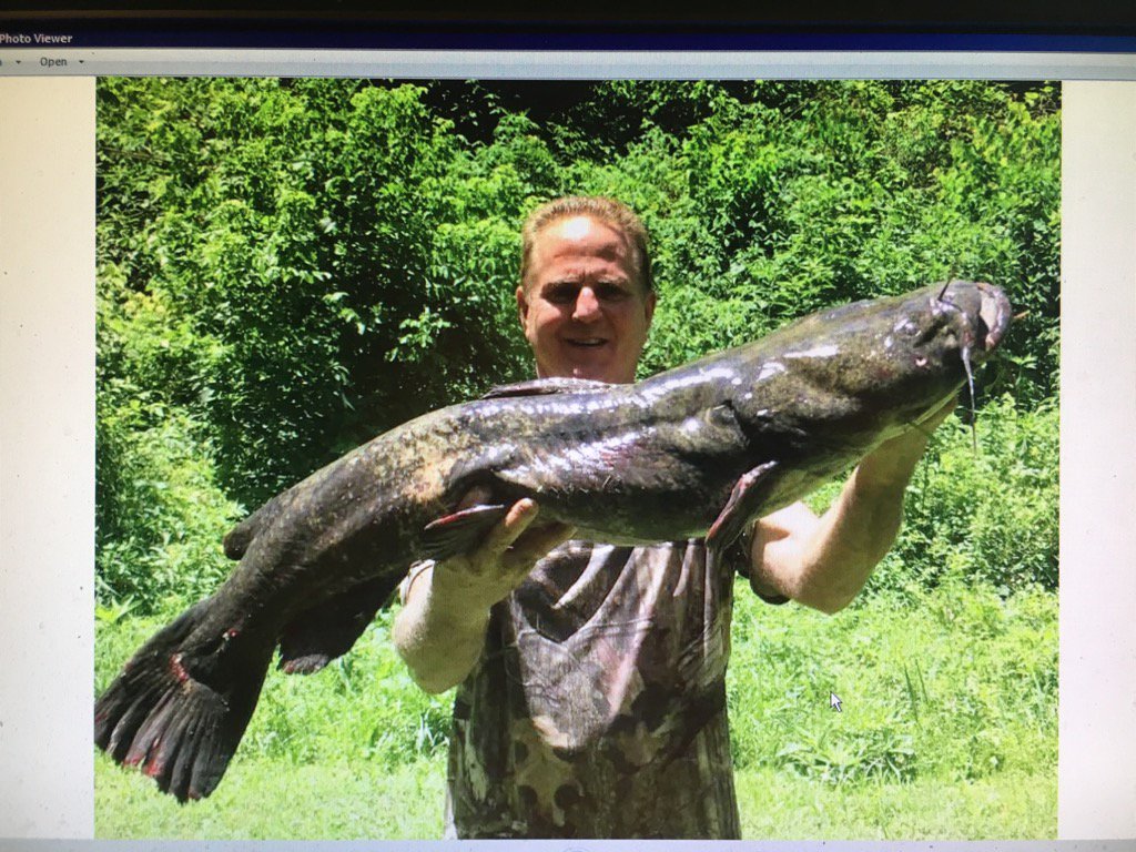 dandakich's tweet photo. This was caught in the White River https://t.co/0RG1QayvtG