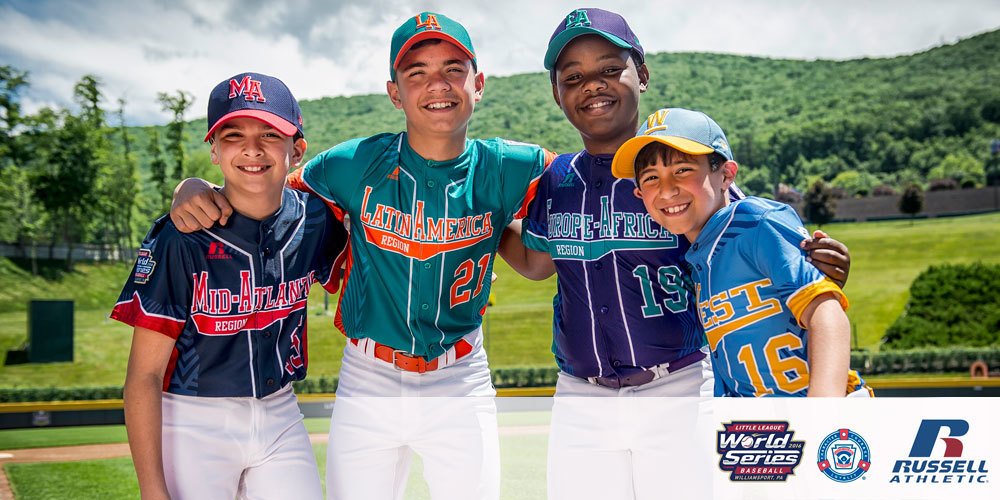 Little League on X: NEWS: @RussellAthletic and Little League reveal  uniforms for 2016 #LLWS Tournaments    / X