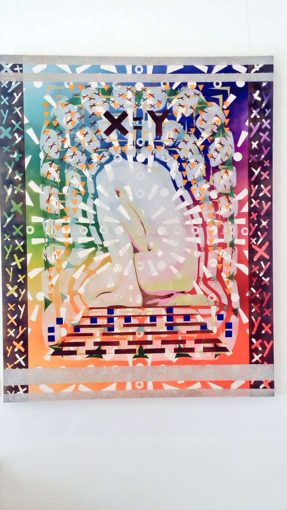 CormacEd's tweet image. Another newbie @Gallery40 #art #equality #contemporaryart #stencil