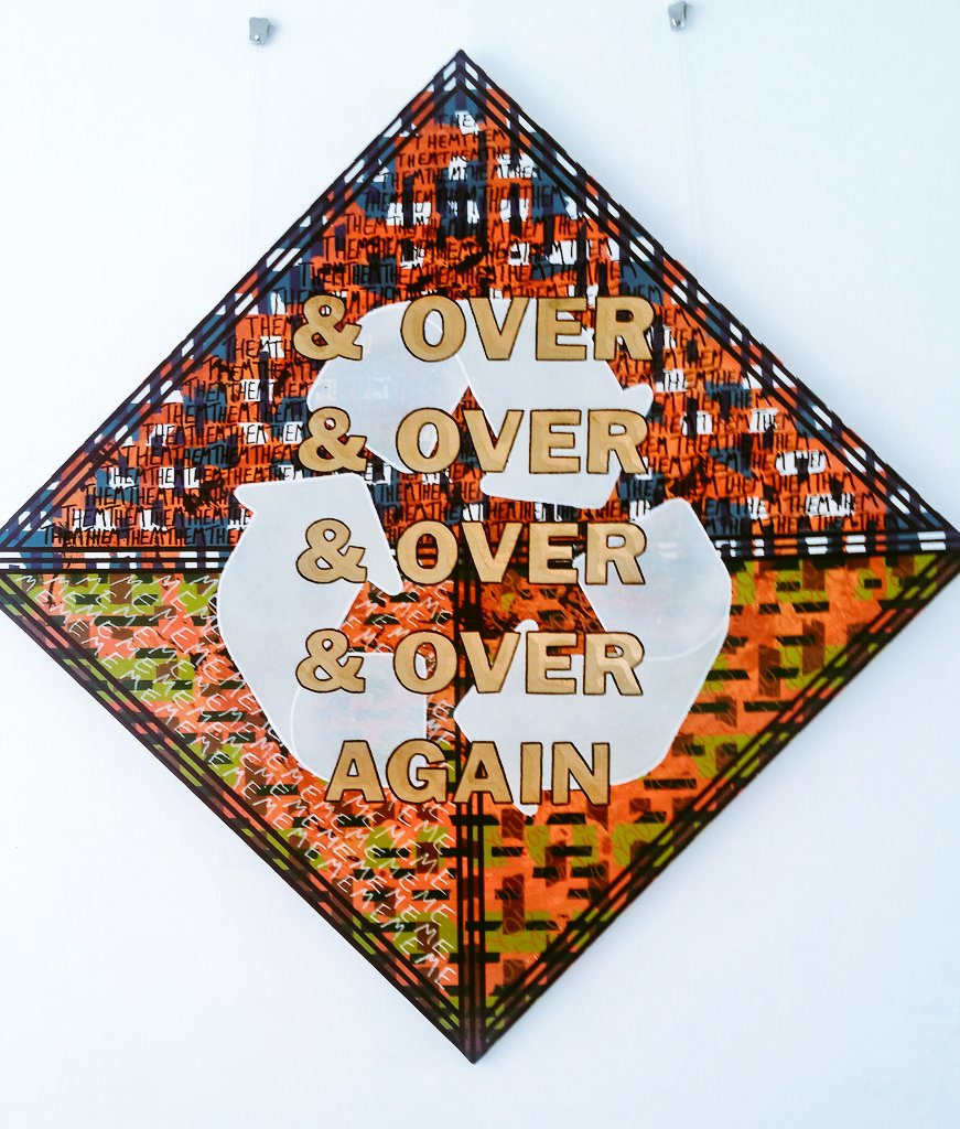 CormacEd's tweet image. . . . . And another at the gallery. #art #artist #contemporaryart #racism #RacismMustFall #equality