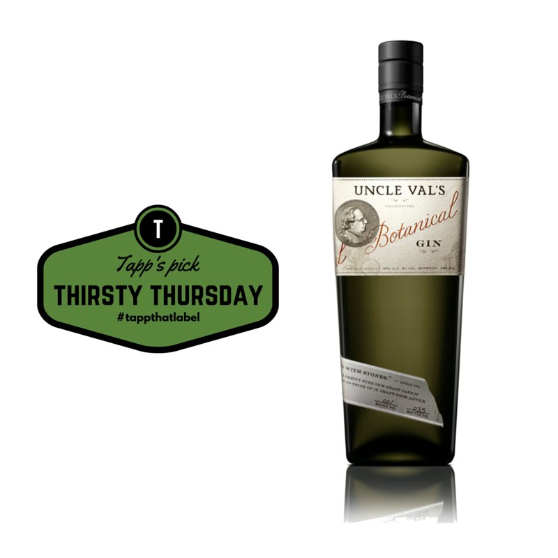 TappLabel's tweet image. Handcrafted, Botanical #gin @UncleVals @3badgecorp our #label pick #ThirstyThursday