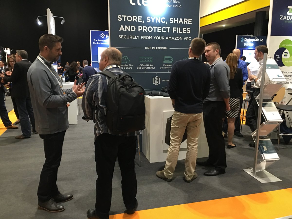 CTERA's tweet image. Had a great time at @awscloud #AWSGlobalSummit in London this week! Can&apos;t wait for next year