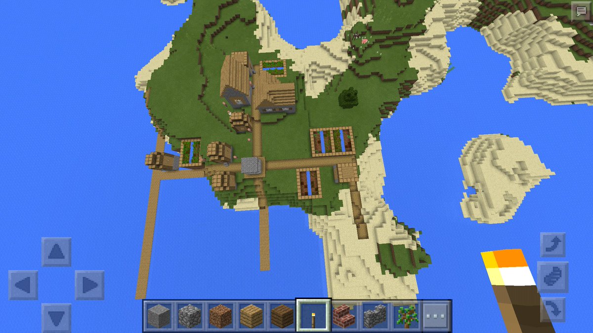 マイクラpe Seed値メモ マイクラpe Seed値メモ ジャングルにスポーン スポーン地点から見える手頃な島は 建築に最適な平地と村を完備 リゾート気分に浸るも良し 使い道はまさに未知数 Minecraftpe