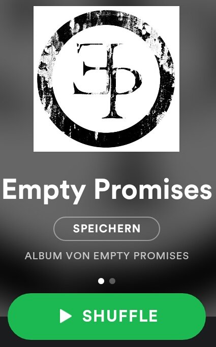 EmptyPromisesHC's tweet image. Our First single is out now!
Get it now!
#firstsingle #music #hardcore #metal #austria #bregenz #spotify #iTunes