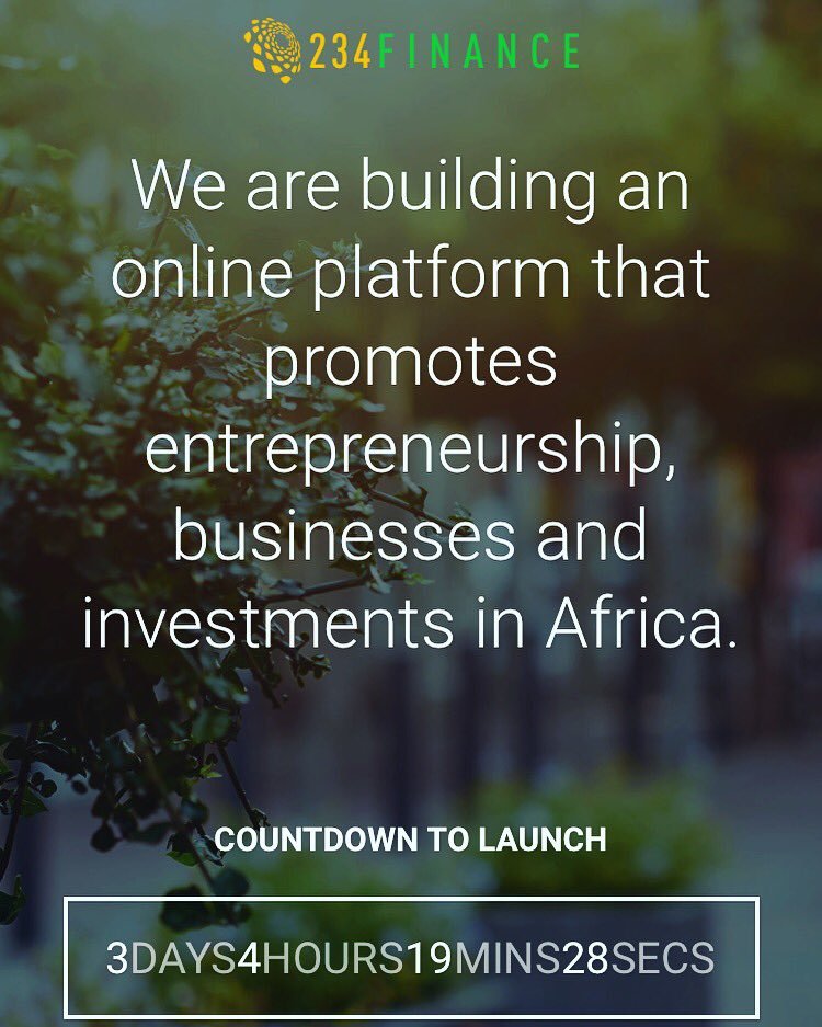 234Finance's tweet image. #3DaysCountdown till #July11 Join Us to keep counting down here 234finance.com