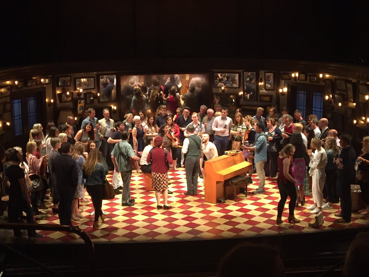 Once - unmissable when in Dublin .... What a way to experience two great cultures - theatre and Irish pub ..