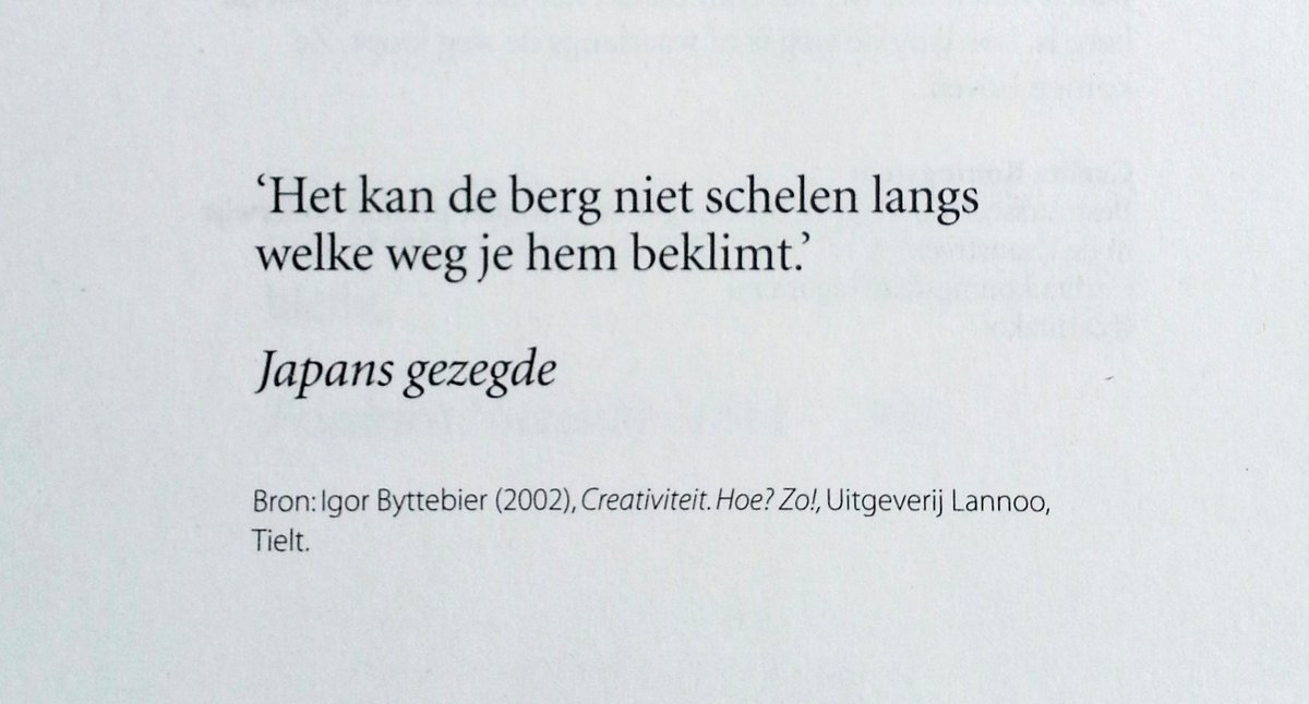 Vandaag Japans gezegde in de <a href="/Bildungkalender/">Bildungkalender</a> en toelichting door Carlita Koningstein. @carlitako <a href="/ISVWijsbegeerte/">ISVW</a>