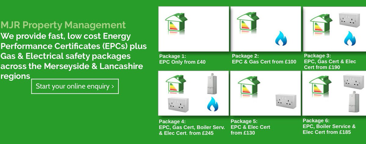 Fast, Low Cost EPC, Gas &amp; Electrical Safety Survey Packages Available......