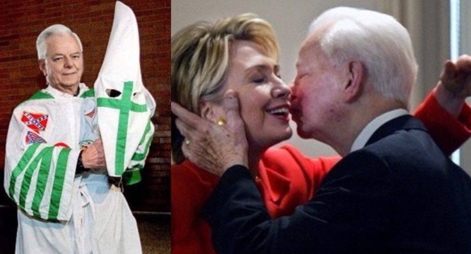 Image result for robert byrd hillary clinton