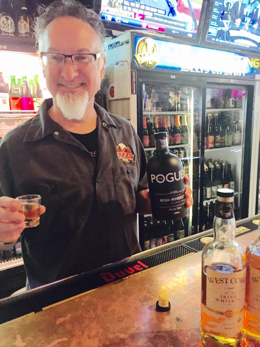 Max's Taphouse proudly introduces "The Pogues"  Irish Whiskey...tasting tonight 8pm