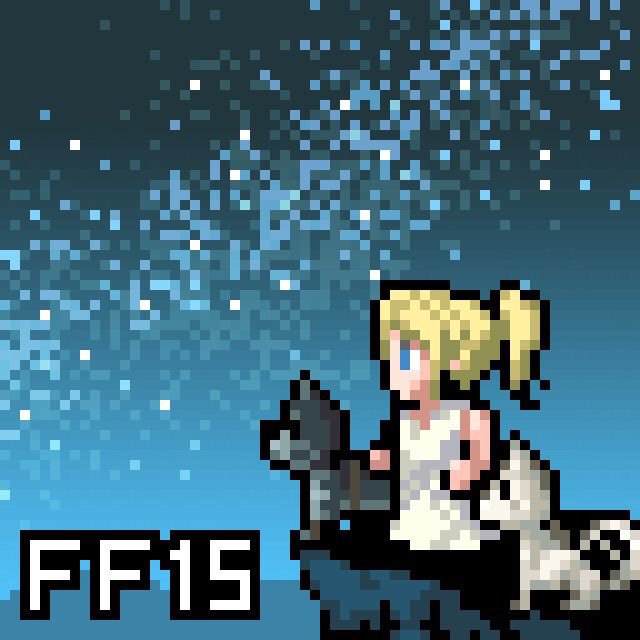 FFXVEN's tweet image. 7/7 is Tanabata Day in Japan🎌!Here's a special #tanabata gift icon from the #ffxv team! Do you see the Milky Way?