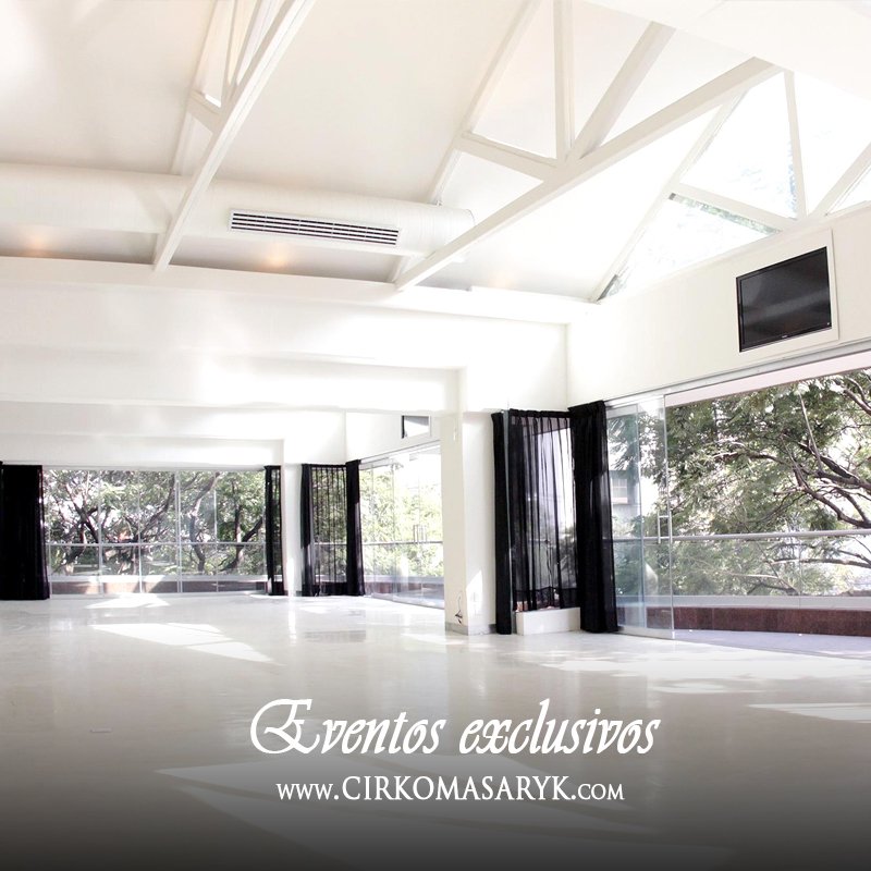 CirkoMasaryk's tweet photo. Cirko Masaryk ubicado en el corazón de Polanco, espacio exclusivo para eventos!
#eventos #presentaciones #fiestas https://t.co/C2WKXiC92G