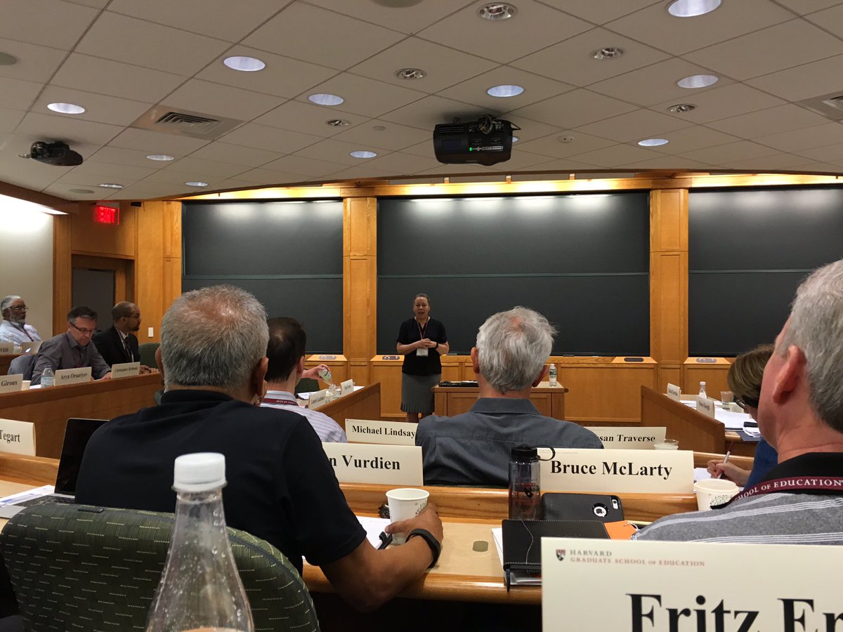 Having an amazing time at Harvard's Seminar on Advancement Leadership for Presidents.  #sharenmu