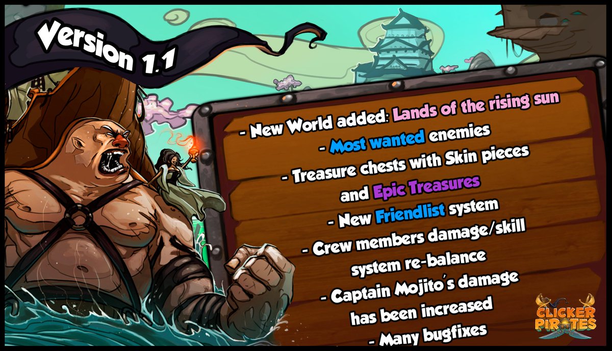 ClickerPirates's tweet image. Clicker Pirates 1.1 includes lots of new features!!

iOS - goo.gl/8z8O0Q
Android - goo.gl/StFUfI