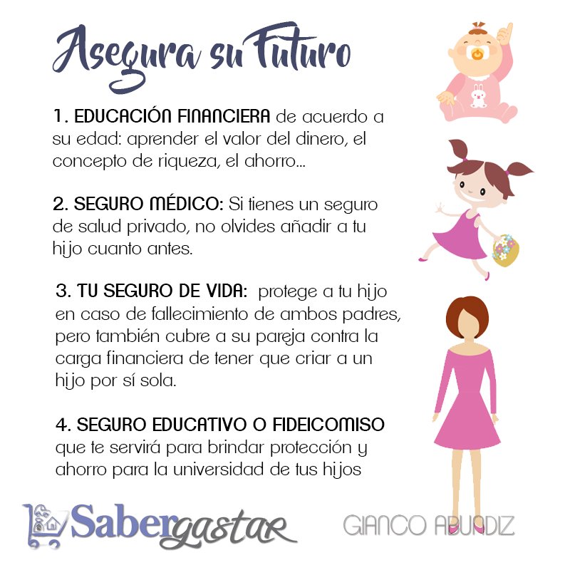 GiancoAbundiz's tweet image. Cuatro puntos básicos para cuidar del futuro de tus hijos
