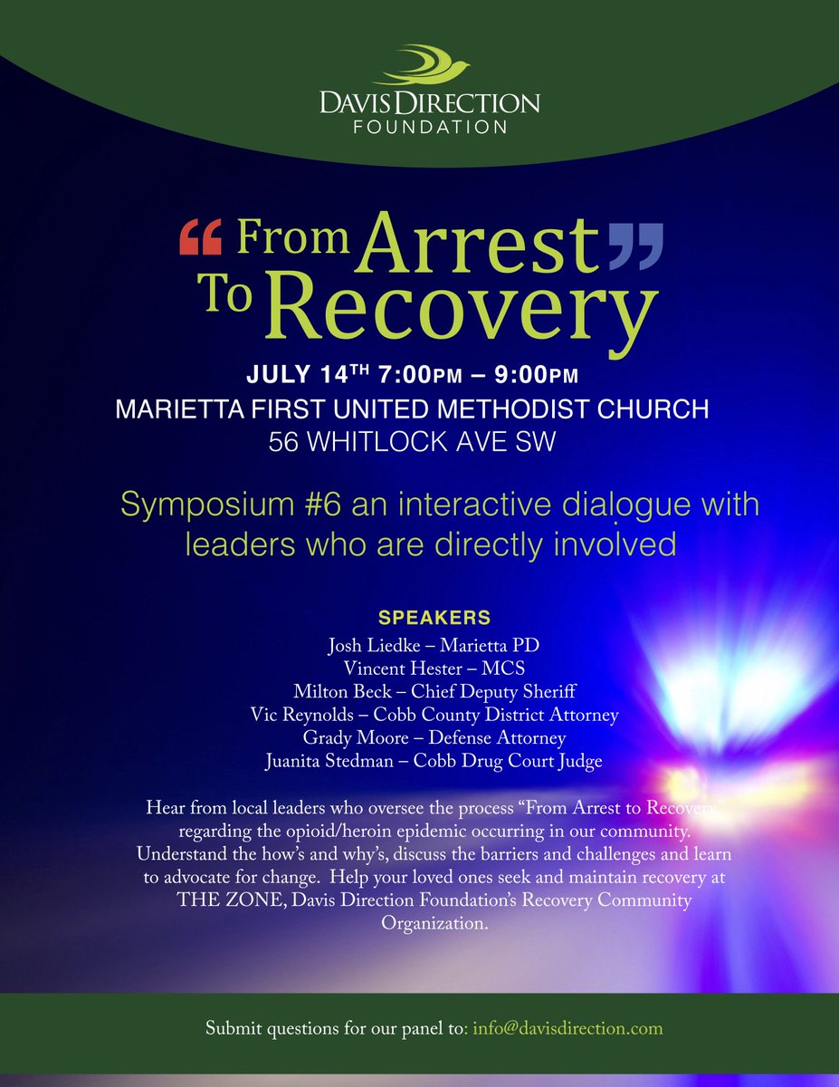 11AliveNews's tweet photo. RT @Jeremy11alive Great event coming up next week from @DavisDirection Foundation (featured on @heroin_triangle)… https://t.co/rmpPuc7uLL