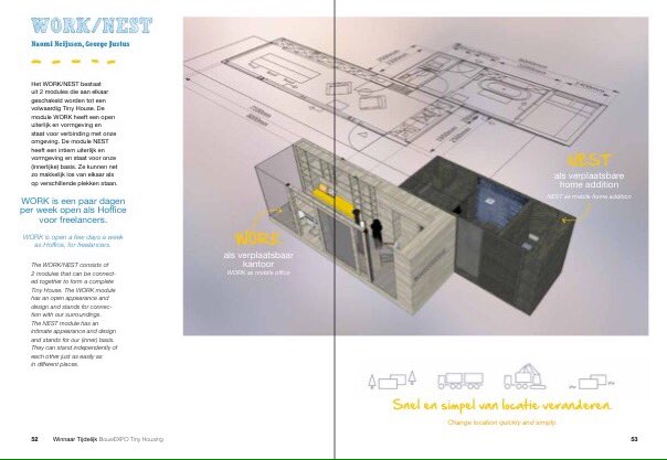Justneys's tweet photo. Morgen verder praten over hoe we ons WORK / NEST gaan realiseren 😄🙌 @TinyHousingEXPO zin in! #tinyhouse https://t.co/34GbJQVKod