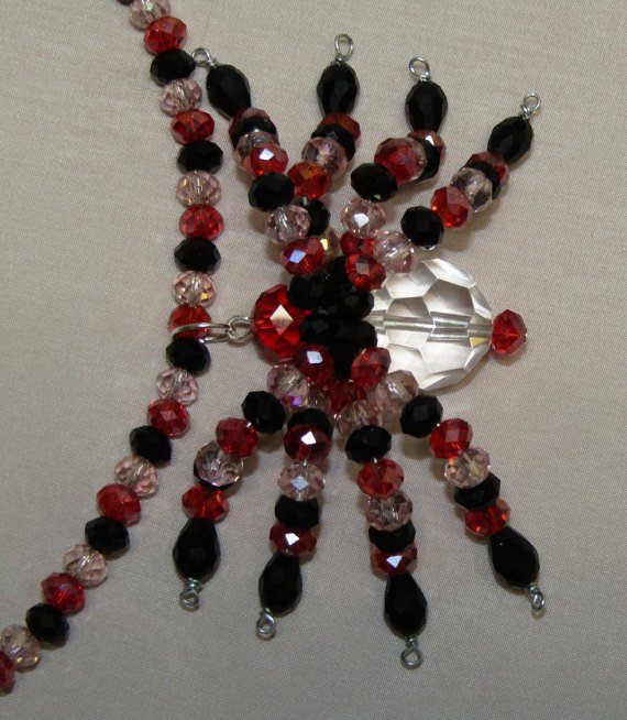 JewelryDesignDe's tweet photo. https://t.co/5EXM5AgZJ0 #Halloween #spider #SWAROVSKI #jewelry #necklace #bracelet #set https://t.co/MIHYHciYho