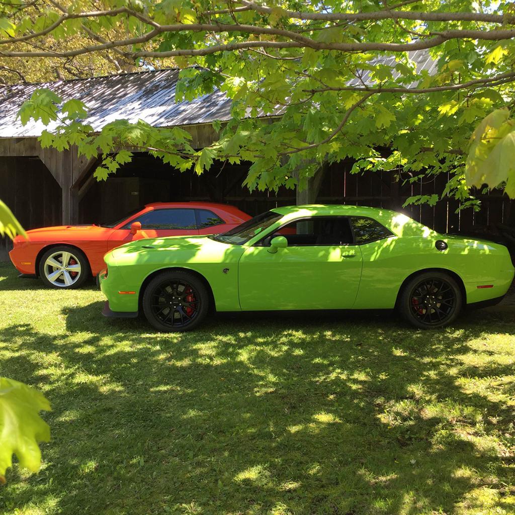 Dodge's tweet photo. Harness the power of legacy. (Photo credit: Brandon K.) #ThatsMyDodge https://t.co/mwcr99m7CN