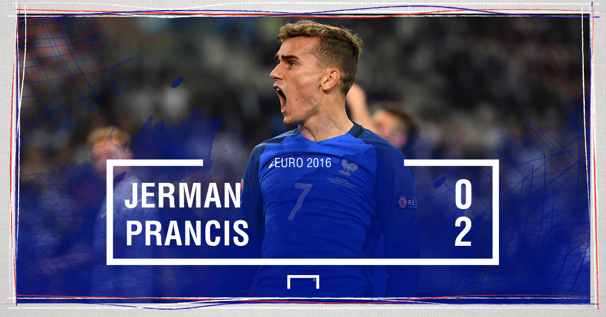 FT: #GER 0-2 #FRA - bit.ly/29qWqKd #EURO2016 #MatchDayGoal