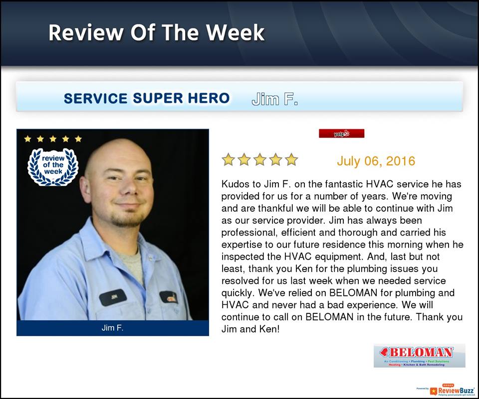 Beloman1's tweet photo. #ReviewoftheWeek #BELOMAN #ReviewBuzz #HappyCustomers #HVAC #Plumbing #PestSolutions #IAQ https://t.co/NVuAigjq0B https://t.co/wJv9UvRDTS