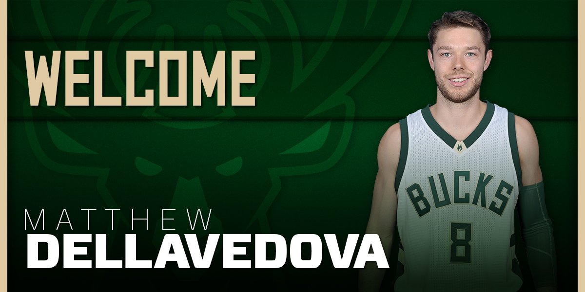 Welcome To Milwaukee <a href="/matthewdelly/">Matthew Dellavedova</a>!! #OwnTheFuture