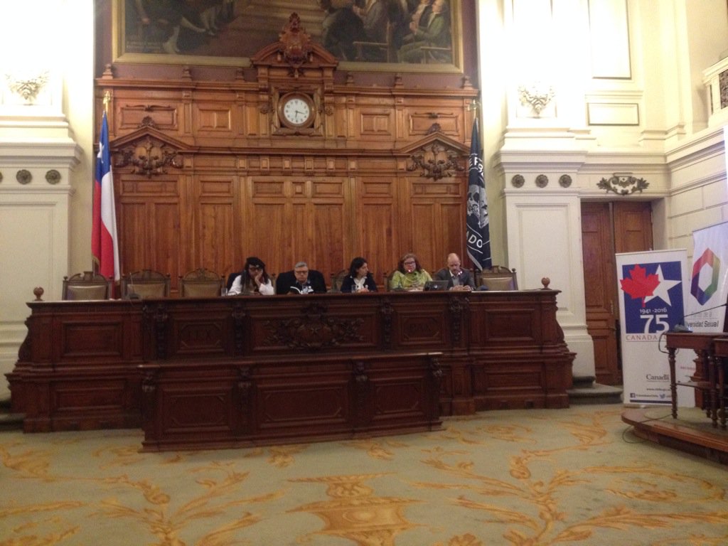 En la conmemoración de los 25 años del Movimiento de la Diversidad Sexual en Chile <a href="/Senado_Chile/">Senado Chile</a> <a href="/EmbCanChile/">Canadá en Chile</a>