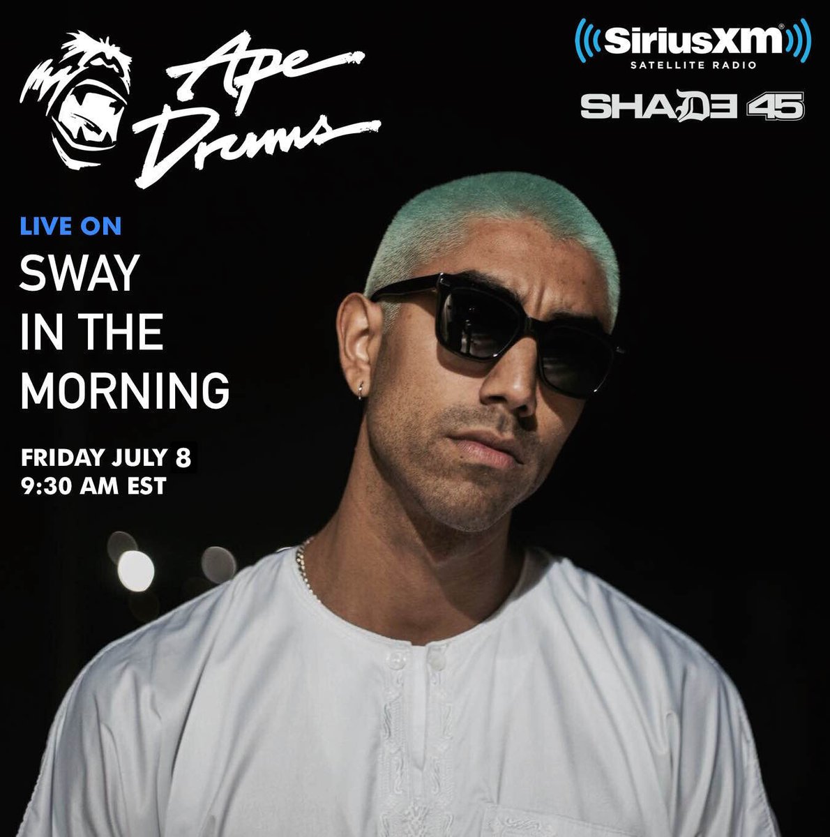 Live with @RealSway tomorrow morning on @Shade45 pic.twitter.com/ro6lYwf0ny