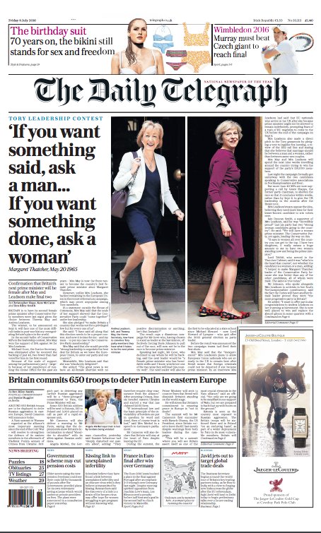 The Telegraph tweet media
