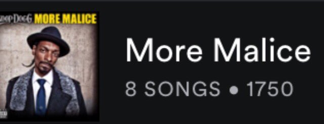 tommysalami41's tweet photo. I know @SnoopDogg is getting old but cmon @Spotify https://t.co/k7iWkyPNZL