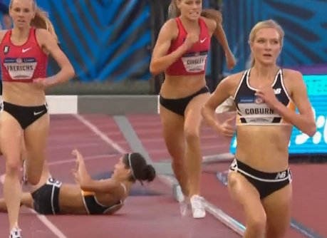 gabyandersengz's tweet photo. Coburn vence. García se cae en el último obstáculo en la lucha por un puesto en Río.
#TrackTown2016 https://t.co/v6OO4EjG7W