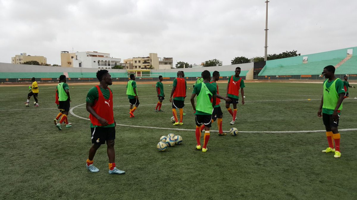 Ghana Football Association See Pictures Of The Black Satellites Training Session Ahead Of Saturday S Ayc Qualifier Against Senegal In Dakar